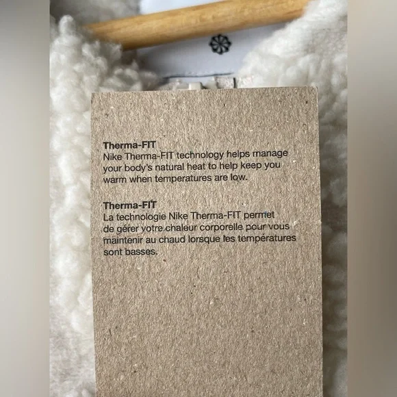 Nike Therma Fit Sherpa Jacket Coat Women’s SMALL NEW Parka Christmas Holiday - Picture 7 of 12